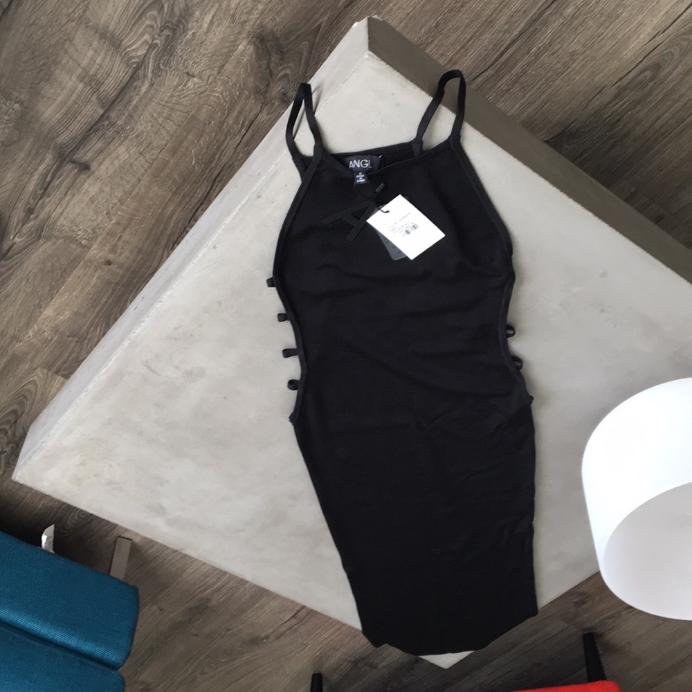 black dress